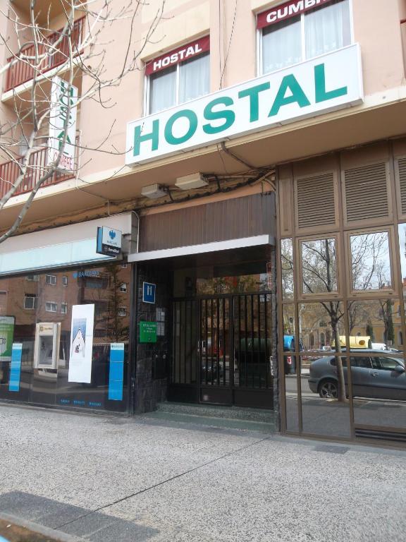 Hostal Cumbre Сарагоса Екстериор снимка
